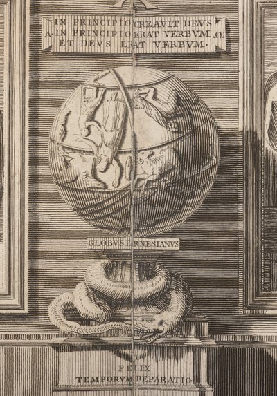 A Farnese Globe a bemutatóról alkotó: Italian School