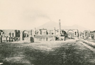Jove temploma a Civil Fórumban, ahogy van (mélynyomat) alkotó: Italian School