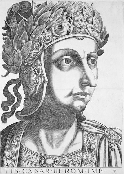 Tiberius Caesar (i. e. 42-37), 1596 alkotó: Italian School