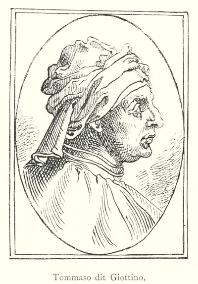 Tommaso dit Giottino (metszet) alkotó: Italian School