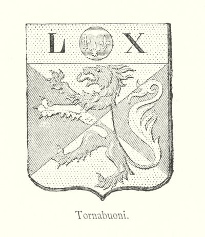 Tornabuoni (metszet) alkotó: Italian School