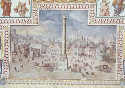 Traianus-oszlop, Traianus-fórum, Róma alkotó: Italian School
