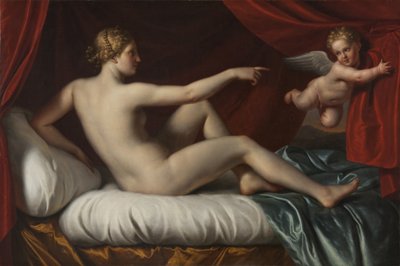 Vénusz és Ámor alkotó: Italian School