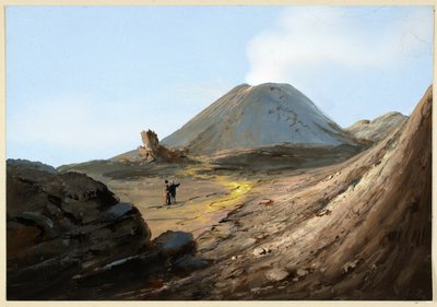 Vezúv, 1880. október alkotó: Italian School