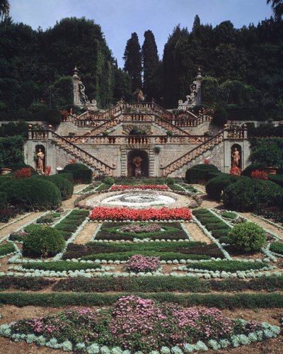 Kilátás a kertekre alkotó: Italian School