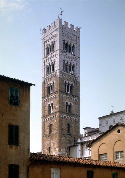 Kilátás a harangtoronyra alkotó: Italian School