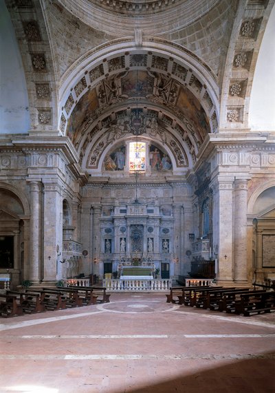 Kilátás a központi hajóra (fénykép) alkotó: Italian School