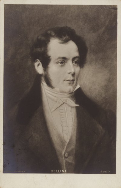 Vincenzo Bellini olasz operaszerző (1801-1835) alkotó: Italian School