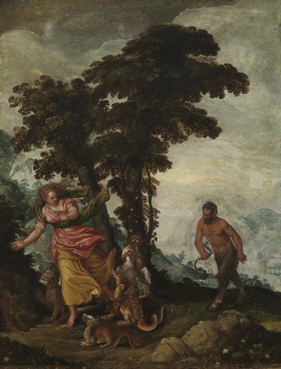 Vice által követett erény, 1570-1600 körül (olaj, vászon) alkotó: Italian School
