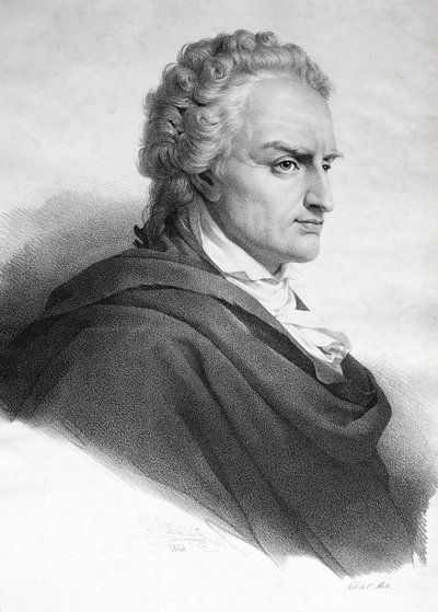 Vittorio Alfieri olasz drámaíró és költő (metszet) alkotó: Italian School