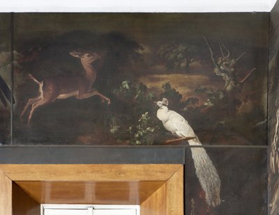 Fehér páva és őz, Orpheusz mítosza alkotó: Italian School