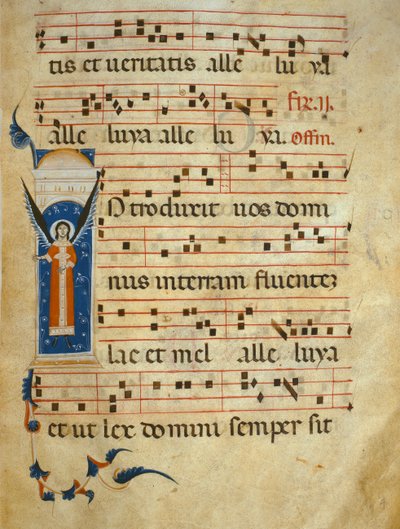 fol 4v. Graduális, 1260 körül alkotó: Italian School