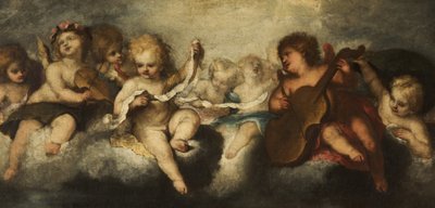Zenés angyalok alkotó: Italian School Italian School