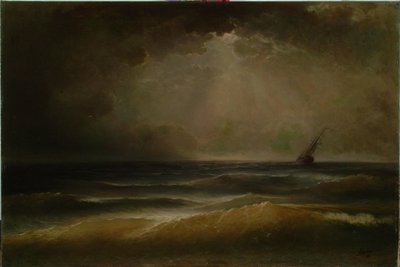 Vihar alkotó: Ivan Aivazovsky