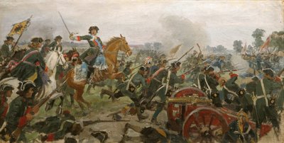 A poltavai csata alkotó: Ivan Alexeyevich Vladimirov