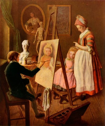 A fiatal festő, 1760-as évek, 1965. alkotó: Ivan Ivanovic Firsov