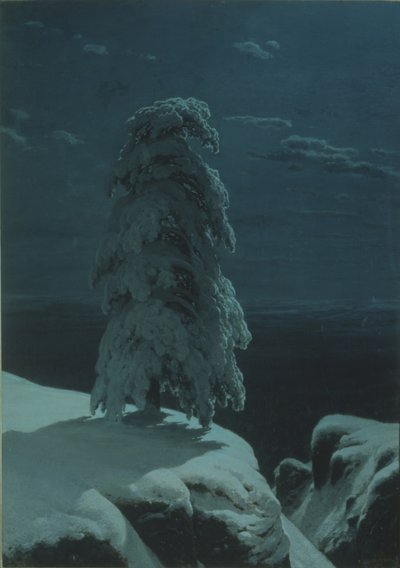 Észak vadonában alkotó: Ivan Ivanovich Shishkin