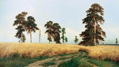 Rozsmező, 1878. alkotó: Ivan Ivanovich Shishkin