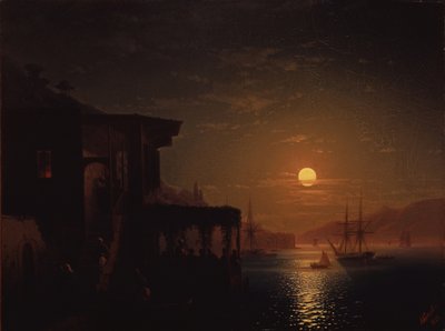 Konstantinápoly este, 1882 alkotó: Ivan Konstantinovich Aivazovsky