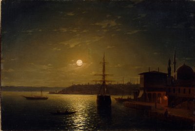Aranyszarv. Törökország, 1845 után alkotó: Ivan Konstantinovich Aivazovsky