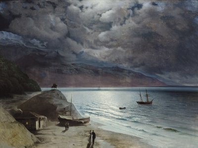 Éjszaka Gurzufban, 1891 alkotó: Ivan Konstantinovich Aivazovsky