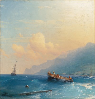 Túlélők keresése, 1863 alkotó: Ivan Konstantinovich Aivazovsky