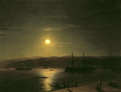 Konstantinápoly kilátása alkotó: Ivan Konstantinovich Aivazovsky