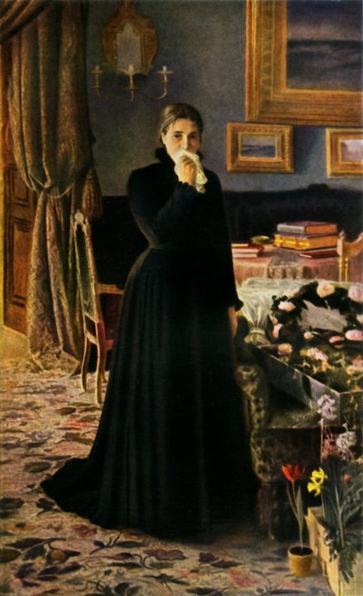 Vigasztalhatatlan bánat, 1884, 1965. alkotó: Ivan Kramskoy