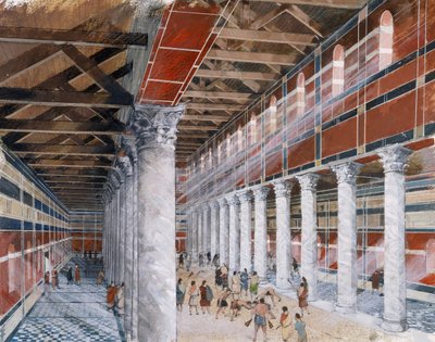 Fürdő bazilika, Wroxeter római város alkotó: Ivan Lapper