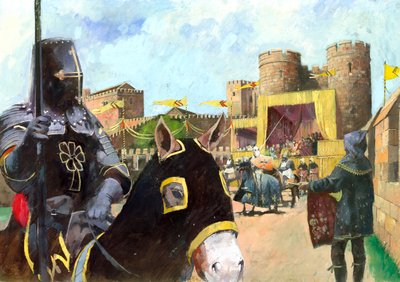 Kenilworth kastély, c14. század c1990-2010 alkotó: Ivan Lapper