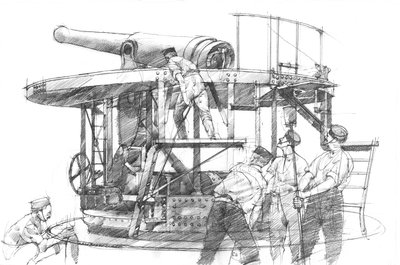Pendennis kastély, c1884, c1990-2010 alkotó: Ivan Lapper