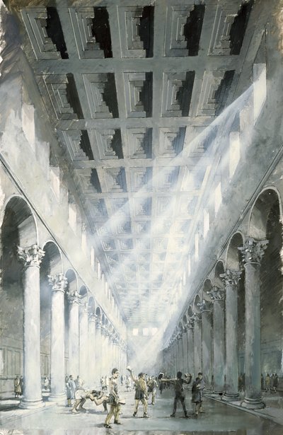 Wroxeter római város alkotó: Ivan Lapper