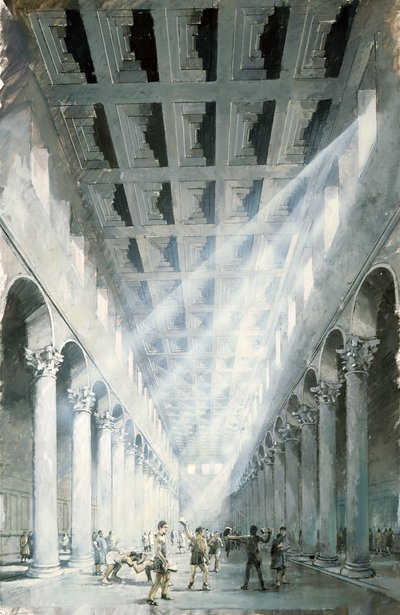 Wroxeter római város, 2. század, 1990-2010 alkotó: Ivan Lapper