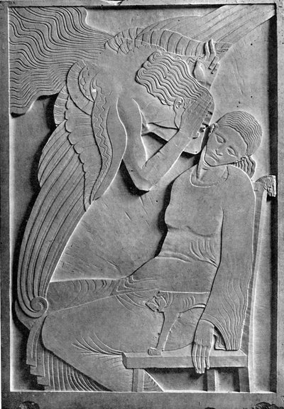 Az Annunciáció (alacsony dombormű) alkotó: Ivan Mestrovic