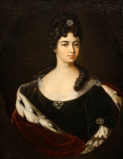 Smaragda Maria Cantemir grófnő portréja, 1710-es évek vége – 1720-as évek eleje. alkotó: Ivan Nikitich Nikitin