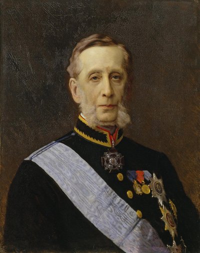 Pjotr Alekszandrovics Valujev gróf portréja 1815-1890, 1880 alkotó: Ivan Nikolaevich Kramskoy