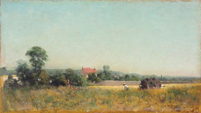In the Fields, Franciaország, 1882 alkotó: Ivan Pokitonov