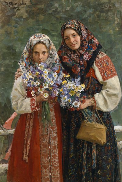 Réti virágok, 1913 alkotó: Ivan Semyonovich Kulikov