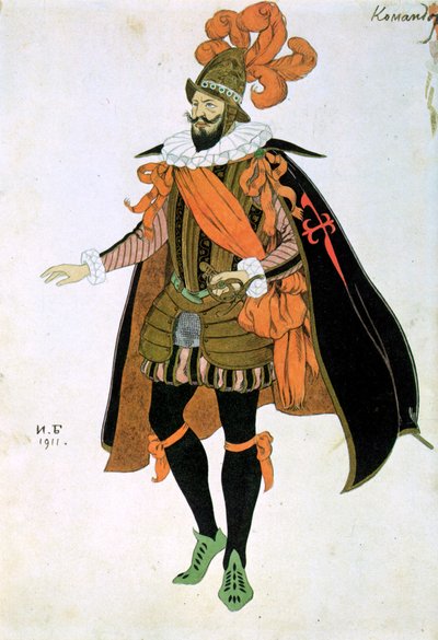 parancsnok”, 1911. alkotó: Ivan Yakovlevich Bilibin