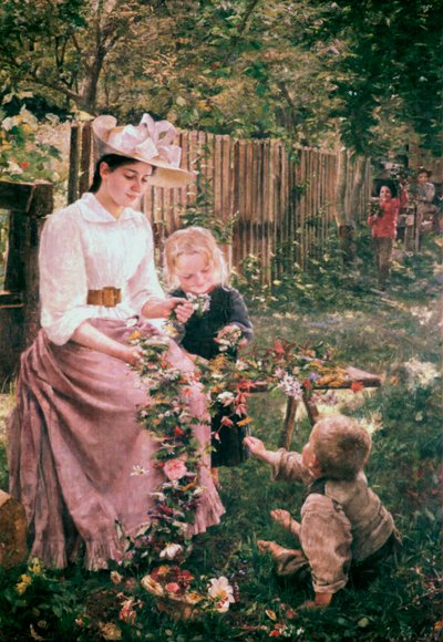 Nyár, 1889-1890 alkotó: Ivana Kobilca