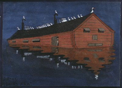 Noé bárkája alkotó: Ivar Axel Henrick Arosenius
