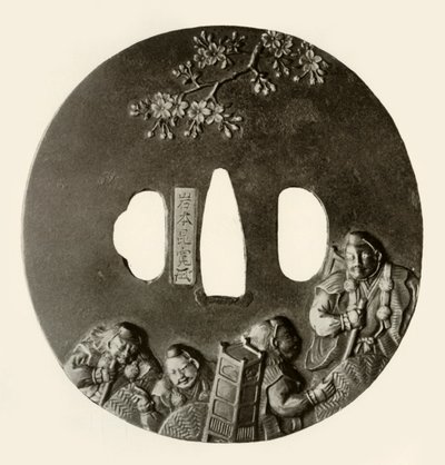 Yoshitsune menekülése, 1760-1800, 1910. alkotó: Iwamoto Konkwan