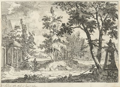 Árkádiai táj alkotó: Izaak Schmidt