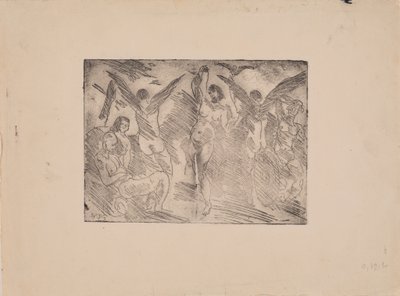 Allegorikus kompozíció alkotó: J.A. Jerichau