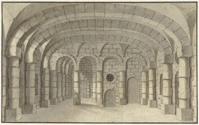 Dungeon díszlet alkotó: J.A. Tempelier