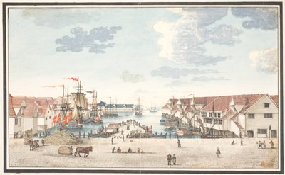 Sörfőzde Bergenben alkotó: Johan Christian Dahl
