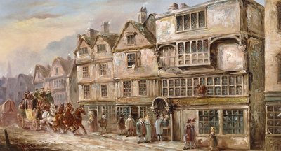 The Cock Tavern, Bishopsgate Street, London, alkotó: J.C. Maggs