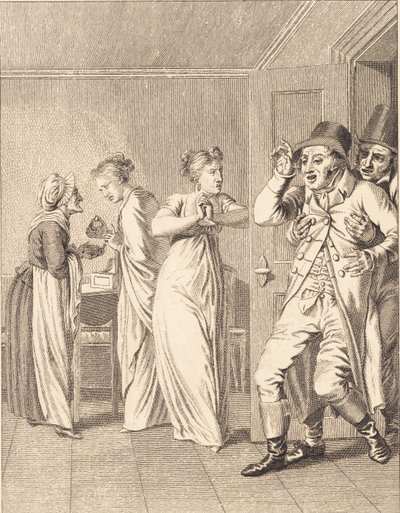 A jólét hanyatlása. alkotó: J.F. Clemens