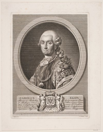 Carl Egon, Fürstenberg hercege alkotó: J.F. Clemens