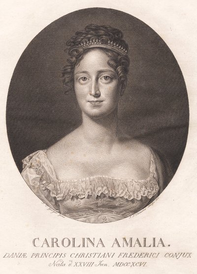 Caroline Amalie alkotó: J.F. Clemens